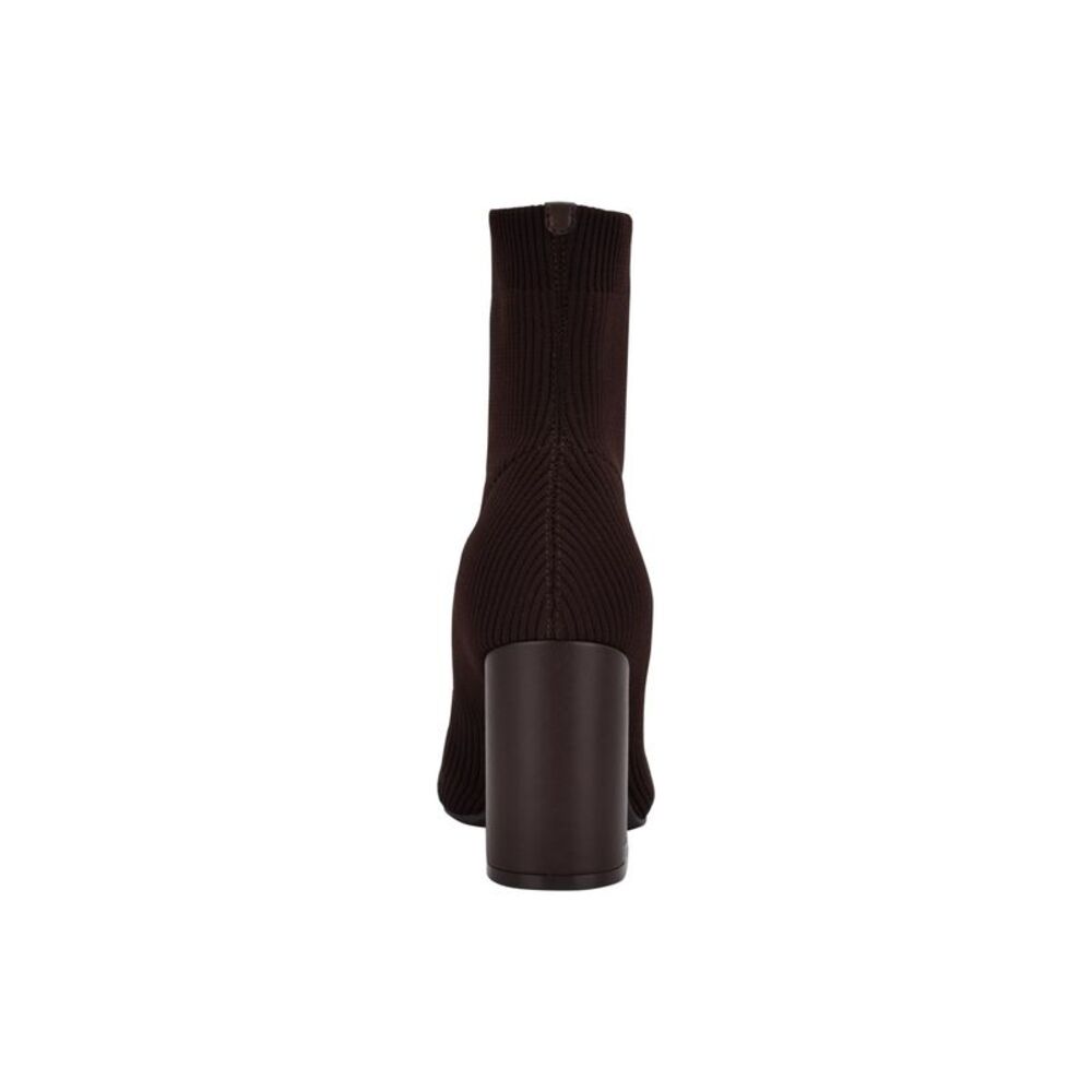 CALVIN KLEIN Womens Brown Padded Mirela Pointy Toe Block Heel Dress Booties 11 M - Picture 2 of 4